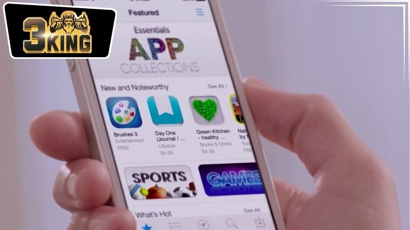 Các bước tải app 3king về điện thoại